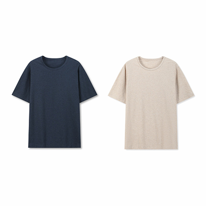 loro piana tremezzo cotton silk knit crew neck t-shirt